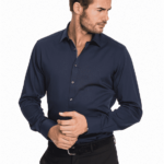 Men’s Solid Slim Fit Formal Shirt