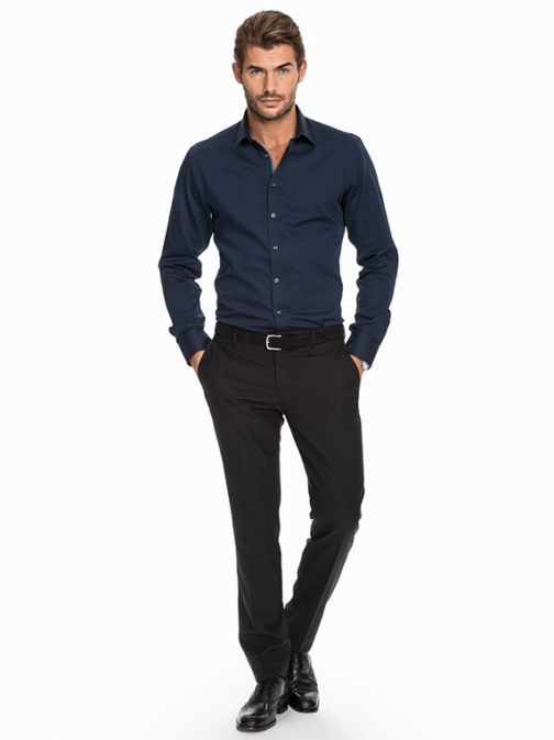 Men's Solid Slim Fit Formal Shirt